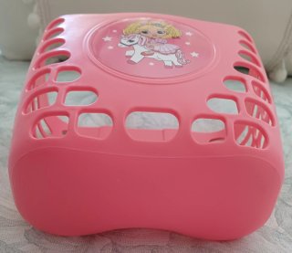 Canasta y Molinillo Bicicleta Infantil Rosa