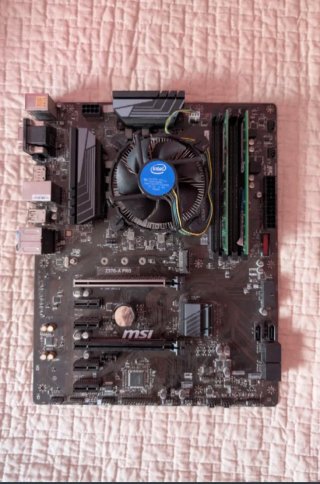Intel Core i5-9600K + MSI Z370 + 16GB RAM