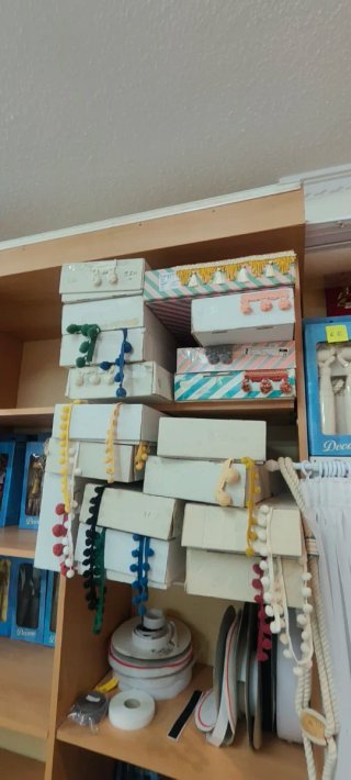 Cintas, bies y más para manualidades