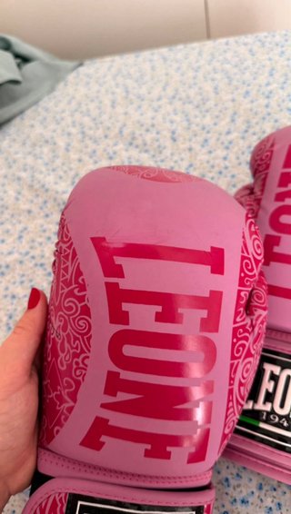Guantes de Boxeo Leone Rosa