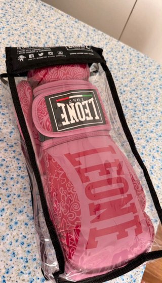 Guantes de Boxeo Leone Rosa