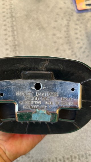 Piloto trasero Harley Sportster