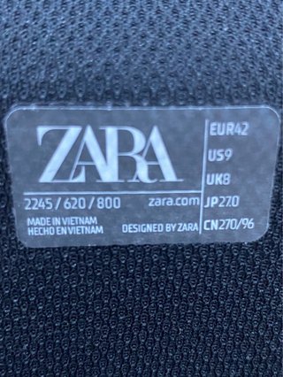 Zapatos Zara Negros