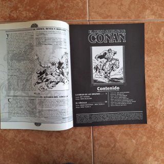 Lote 13 primeros números  El Reino salvaje Conan