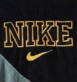 Sudadera Nike Patchwork Verde y Negra