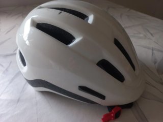 Casco bici blanco 53-58 cm