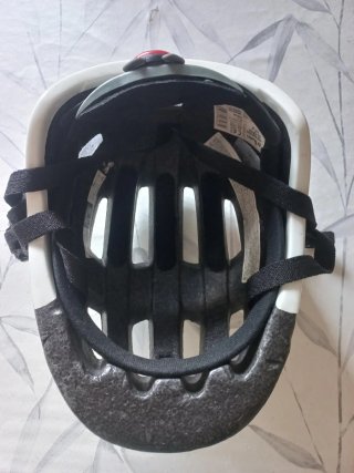 Casco bici blanco 53-58 cm