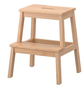 Taburete Escalón Haya IKEA 50 cm