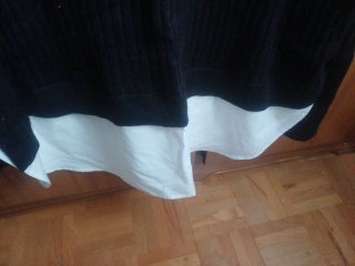 Jersey negro efecto camisa Primark