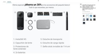 Insta360 X5 8K 360° + Essentials Bundle