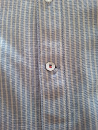 Camisa Tommy Hilfiger Rayas Azul Claro