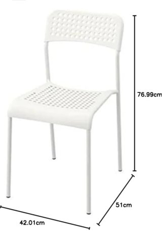 Pack 5 Sillas ADDE IKEA