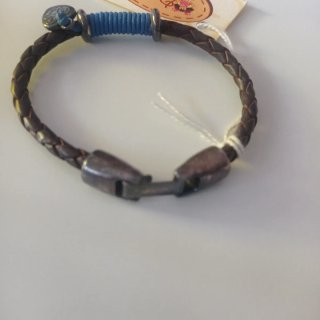 Pulsera artesanal cuero