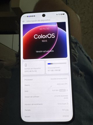 Oppo A6 Pro 5G Azul marino