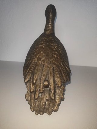Pato de Bronce Vintage Grande
