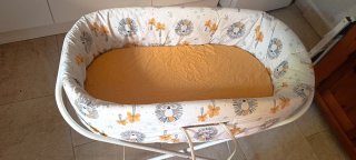 Moisés cuna para bebé con soporte
