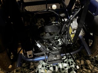 Silla de ruedas eléctrica sin batería
