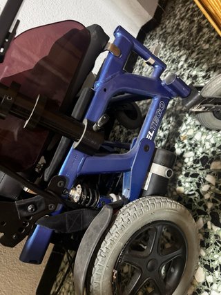 Silla de ruedas eléctrica sin batería