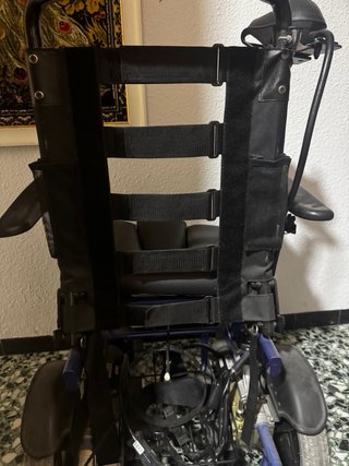 Silla de ruedas eléctrica sin batería