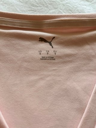 Camiseta Puma Mujer Rosa Talla Sk