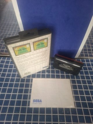 MASTERSYSTEM SUPER TENNIS ORIGINAL COMPLETO