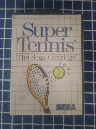 MASTERSYSTEM SUPER TENNIS ORIGINAL COMPLETO