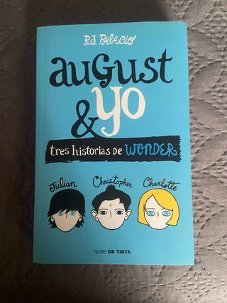 Libro August y yo
