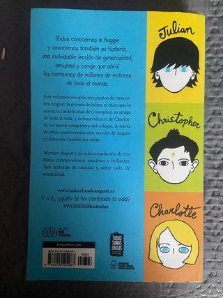 Libro August y yo