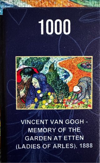 Puzzle 1000 piezas Van Gogh Jardín