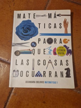Matemáticas 1 Secundaria Edelvives