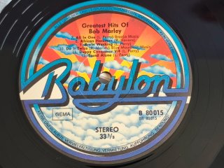 Lp vinilo 🇩🇪 1980 BOB MARLEY "GREATEST HITS OF"