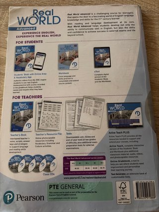 Real World Advanced 1 Workbook Print & Digital ...