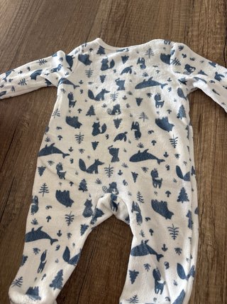 Lote 4 pijamas bebé 1 mes