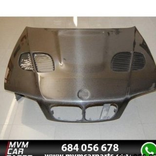 Capó Carbono BMW E46 '98-01 4P Look M3 GTR