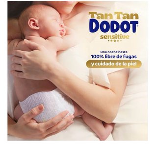 Dodot Sensitive Talla 2 (4-8 kg) 240 Pañales