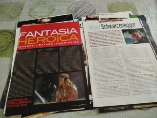 Artículos sobre Arnold Schwarzenegger (50 págs)