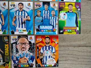 Lote cromos Real Sociedad Adrenalyn 25/26