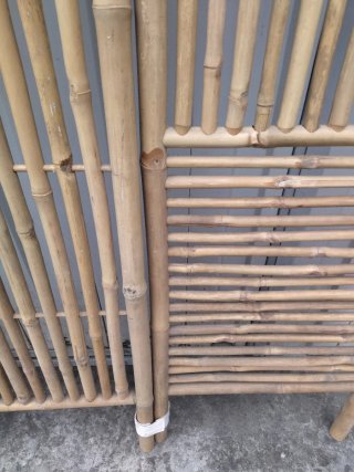 Panel separador de bambú
