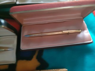 Set de Bolígrafos Anson 360 Dorados