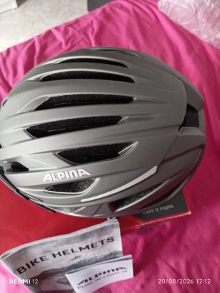 Casco Ciclismo Alpina Haga Darksilver Matt