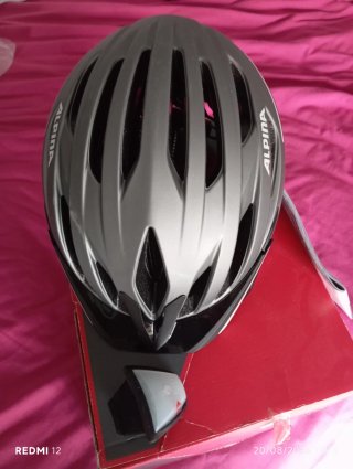 Casco Ciclismo Alpina Haga Darksilver Matt