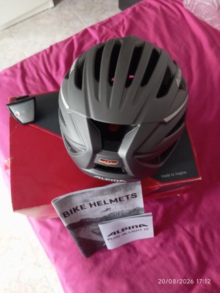 Casco Ciclismo Alpina Haga Darksilver Matt