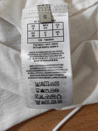 Camiseta Guess California Talla S Mujer