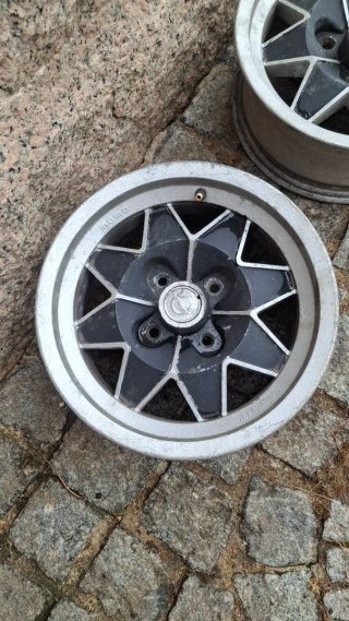 Llantas momo 5.5j 4x100 y bwa tipo bbs
