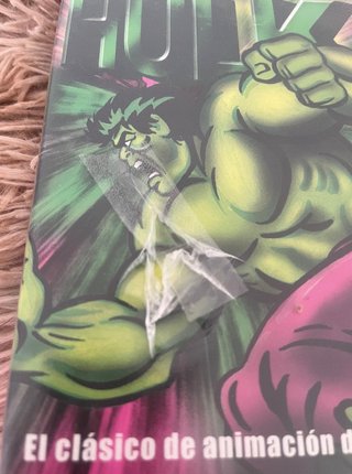 Serie Animacion VHS El Increíble Hulk