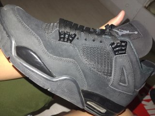 Jordan 4 Negro Auténticas