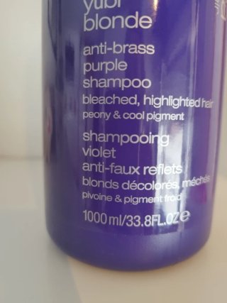 Shu Uemura Yubi Blonde Champú Morado 1000ml