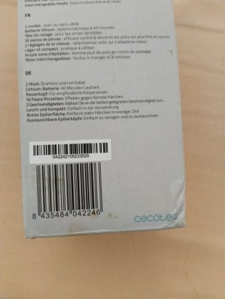 Depiladora Cecotec Bamba SkinCare Depil-action