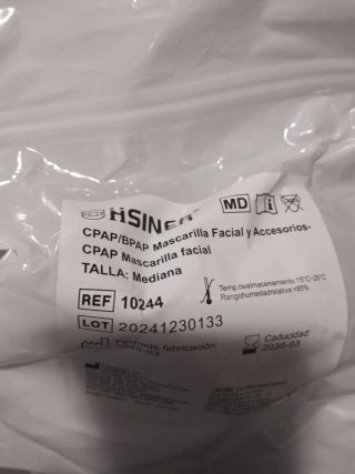 MASCARILLA RESPIRATORIA PARA DORMIR