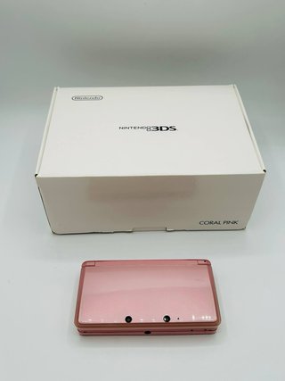 Nintendo 3DS Coral Pink Completo Scatola Testata